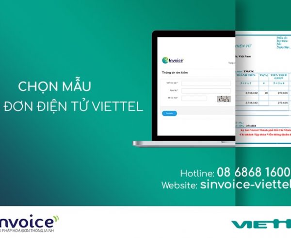 Chọn mẫu hóa đơn điện tử Viettel